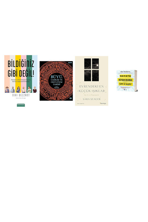 Bildiğiniz Gibi Değil: Menopoz Ve Perimenopoz Üzerine Dürüst... +3 Kitap