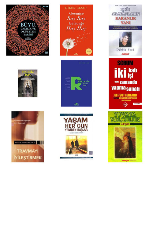 Büyü Cadılık Ve Okültizm Tarihi (Ciltli)... +8 Kitap