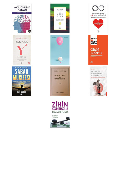 Akıl Okuma Sanatı: Uluslararası Bestseller (Kapak Resmi Deği... +9 Kitap