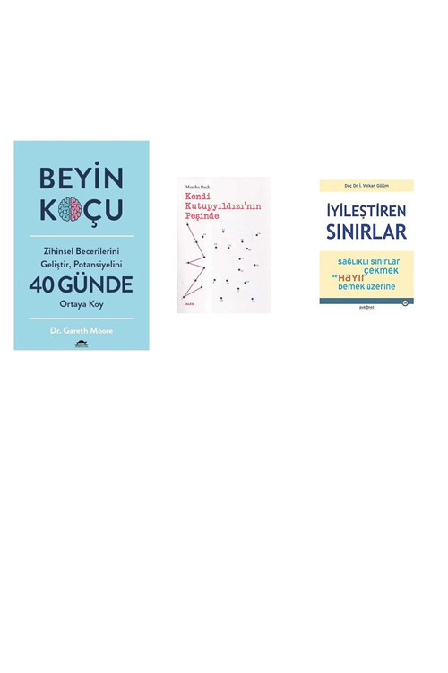Beyin Koçu: Zihinsel Becerilerini Geliştir, Potansiyelini 40... +2 Kitap