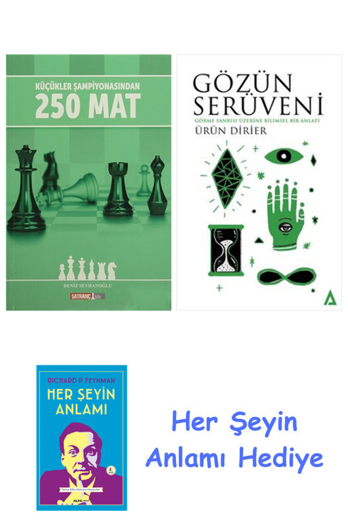 Küçükler Şampiyonasından 250 Mat + Gözün Serüveni + Her Şeyin Anlamı