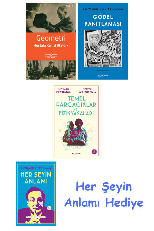 Geometri + Gödel Kanıtlaması + Temel Parçacıklar Ve Fizik Yasaları + Her Şeyin Anlamı