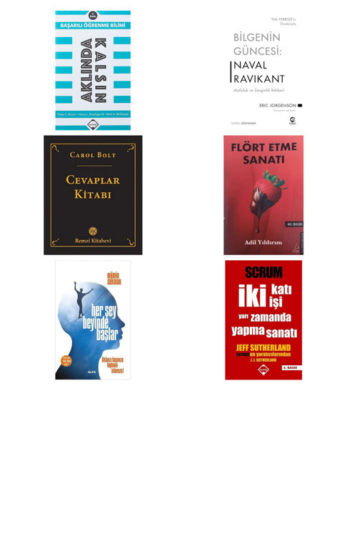 Aklında Kalsın: Başarılı Öğrenme Bilimi... +5 Kitap