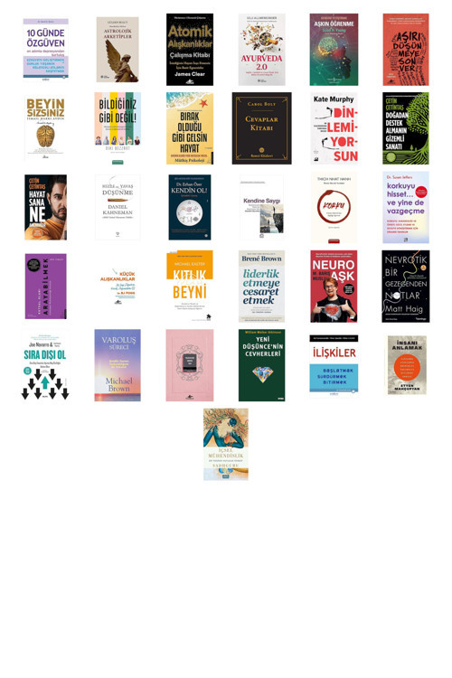 10 Günde Özgüven - On Adımla Depresyondan Kurtuluş: Özgüveni... +30 Kitap