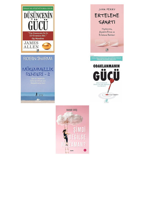 Düşüncenin Gücü: İnsan Ne Düşünüyorsa Odur... +4 Kitap