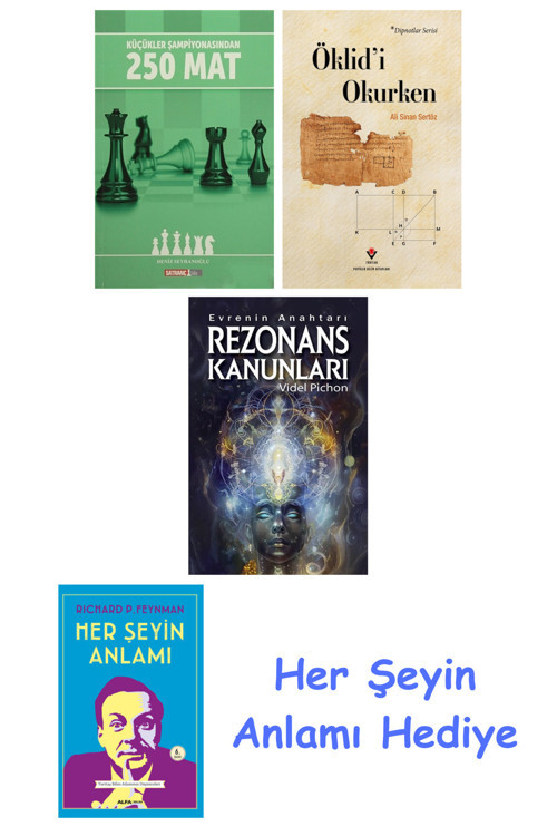 Küçükler Şampiyonasından 250 Mat + Öklid'İ Okurken + Rezonans Kanunları + Her Şeyin Anlamı