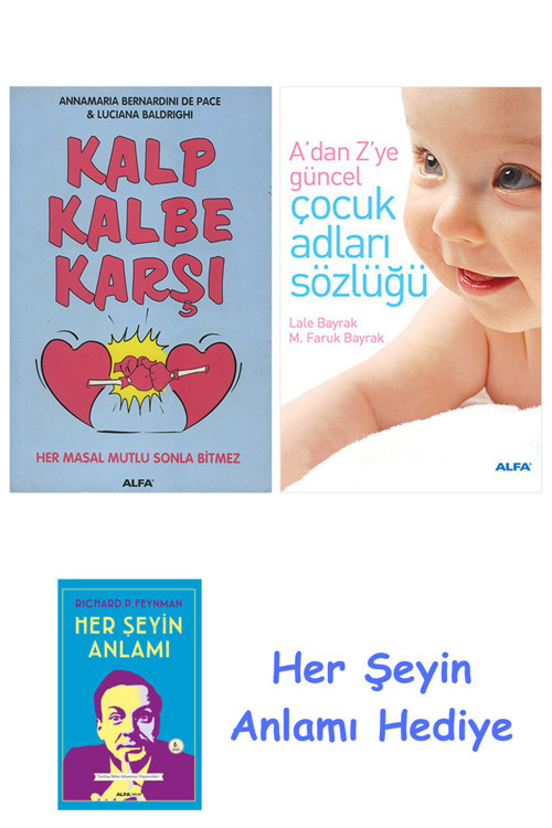 Kalp Kalbe Karşı + Çocuk Adları Sözlüğü (Cep Boy) + Her Şeyin Anlamı
