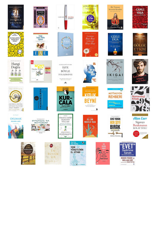 21 Günde Düşünce Detoksu... +34 Kitap