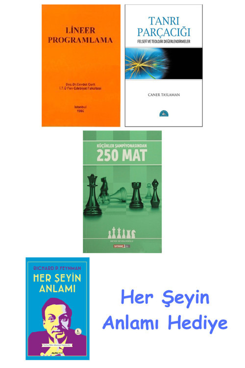 Lineer Programlama + Tanrı Parçacığı + Küçükler Şampiyonasından 250 Mat + Her Şeyin Anlamı