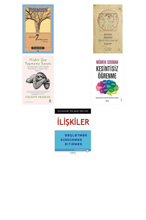 Başarının 7 Spirütüel Yasası - Normal Boy : Hayallerinizi Ge... +4 Kitap