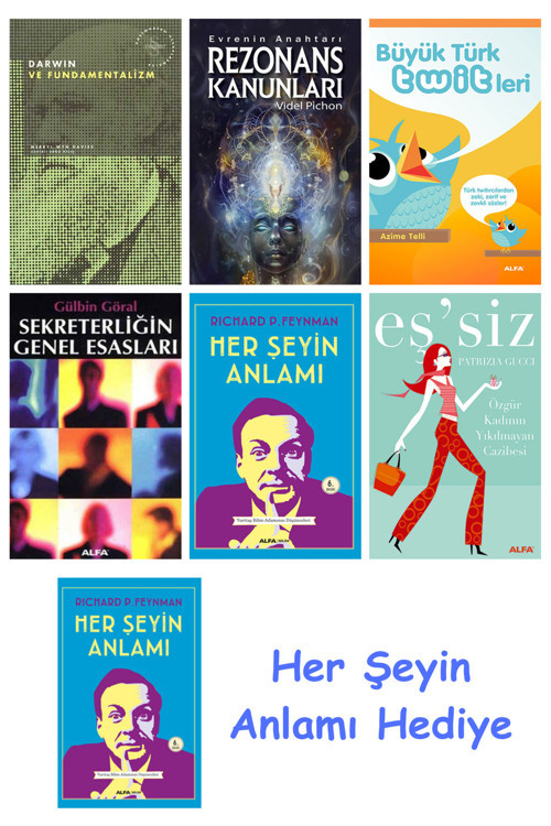 6 Kitaplık Bilim Seti + Her Şeyin Anlamı