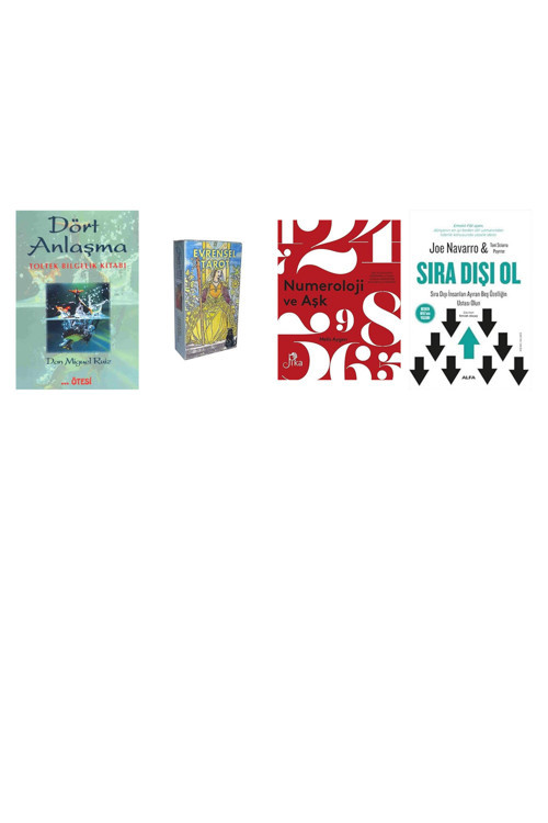Dört Anlaşma: Toltek Bilgelik Kitabı... +3 Kitap