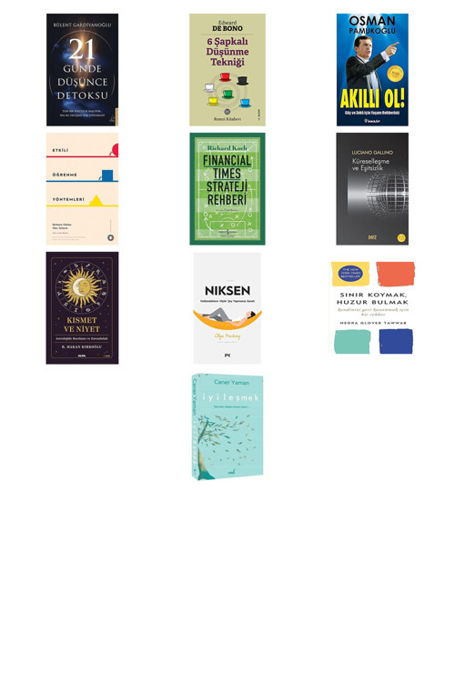 21 Günde Düşünce Detoksu... +9 Kitap
