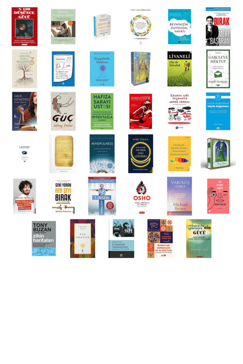 %100 Düşünce Gücü... +34 Kitap