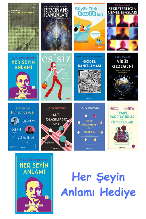 12 Kitaplık Bilim Seti + Her Şeyin Anlamı