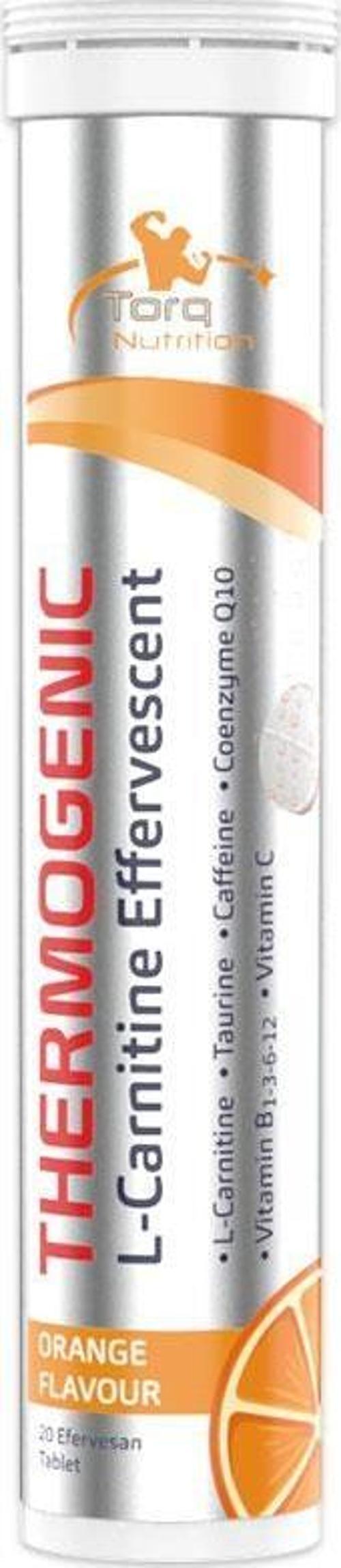 Thermogenic L-Carnitine Portakal 20 Efervesan Tablet