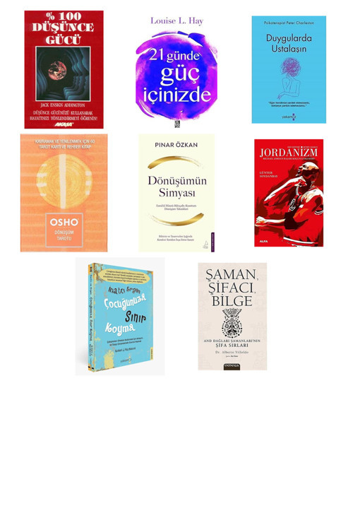 %100 Düşünce Gücü... +7 Kitap