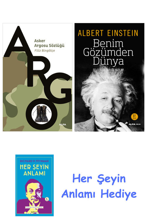 Asker Argosu Sözlüğü + Benim Gözümden Dünya + Her Şeyin Anlamı