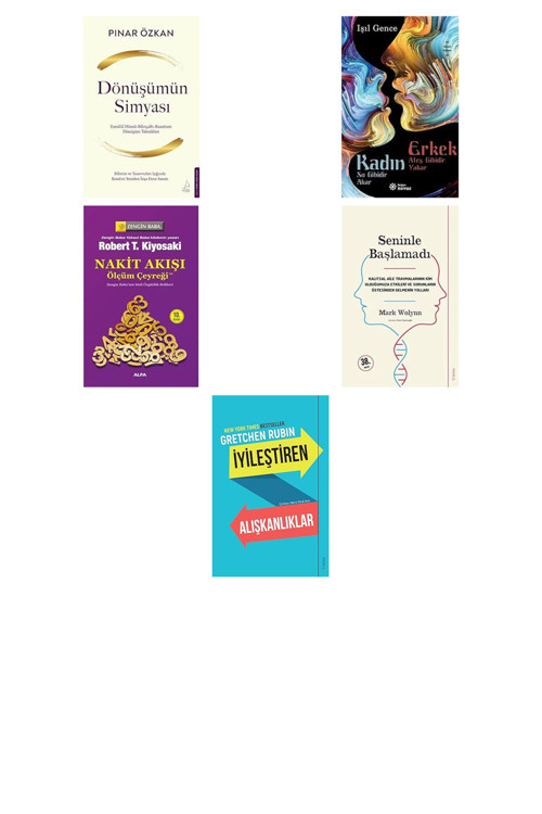 Dönüşümün Simyası - Esma'Ül Hüsna - Bilinçaltı - Kuantum - D... +4 Kitap