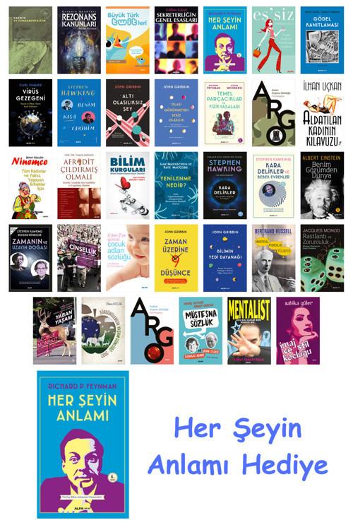 34 Kitaplık Bilim Seti + Her Şeyin Anlamı