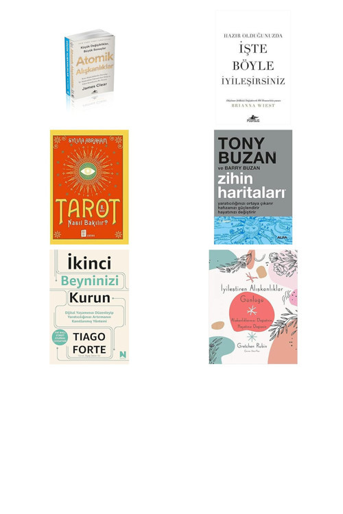 Atomik Alışkanlıklar - Küçük Alışkanlıklar Takım Set 2 Kitap... +5 Kitap