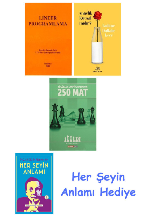 Lineer Programlama + Annelik Kutsal Mıdır? + Küçükler Şampiyonasından 250 Mat + Her Şeyin Anlamı