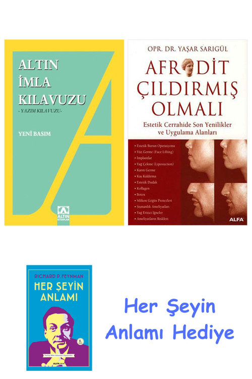 Altın İmla Kılavuzu -Yazım Kılavuzu + Afrodit Çıldırmış Olmalı + Her Şeyin Anlamı