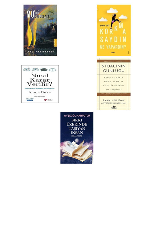 Kayıp Kıta Mu'Nun Çocukları... +4 Kitap