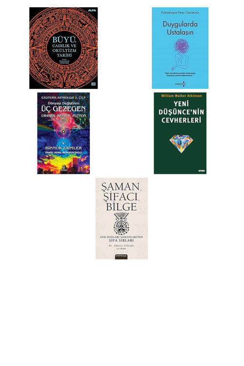 Büyü Cadılık Ve Okültizm Tarihi (Ciltli)... +4 Kitap