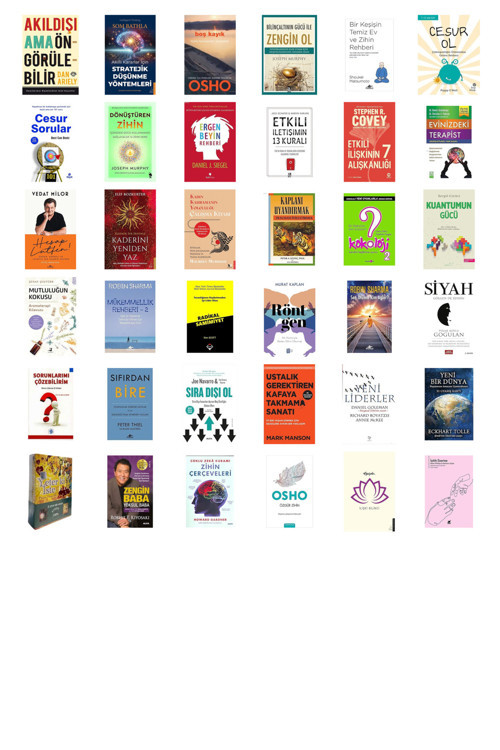 Akıldışı Ama Öngörülebilir: Kararlarımızı Biçimlendiren Gizl... +35 Kitap