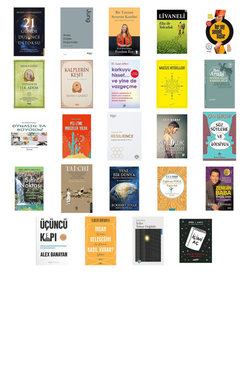 21 Günde Düşünce Detoksu... +23 Kitap