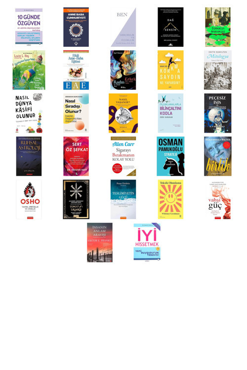10 Günde Özgüven - On Adımla Depresyondan Kurtuluş: Özgüveni... +26 Kitap