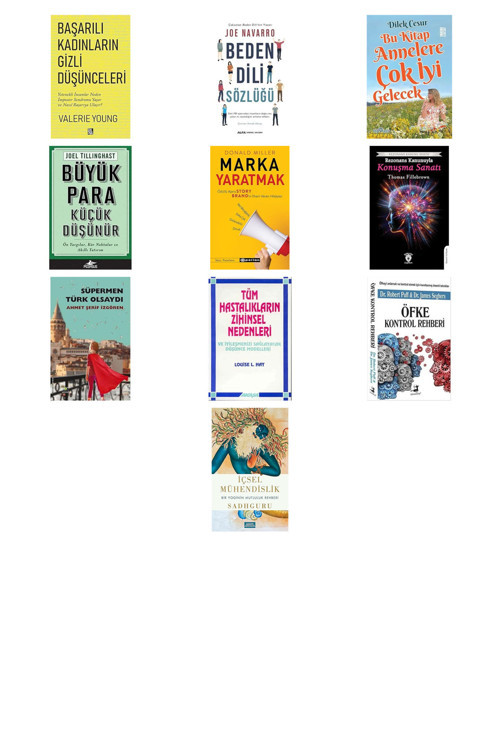 Başarılı Kadınların Gizli Düşünceleri... +9 Kitap