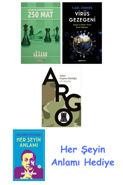 Küçükler Şampiyonasından 250 Mat + Virüs Gezegeni + Asker Argosu Sözlüğü + Her Şeyin Anlamı