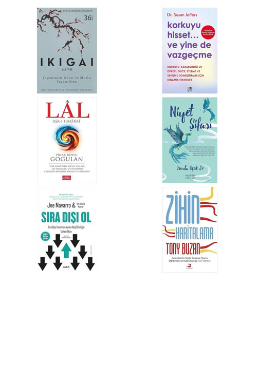 Ikigai: Japonların Uzun Ve Mutlu Yaşam Sırrı... +5 Kitap