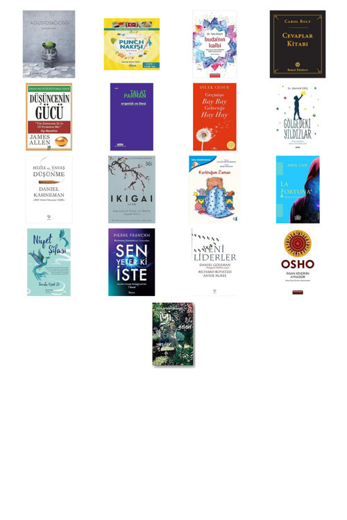 Ağustosböceği (Ciltli)... +16 Kitap
