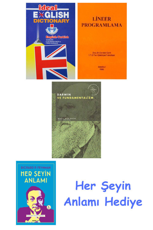 İdeal English Dictionary + Lineer Programlama + Darwin Ve Fundamentalizm + Her Şeyin Anlamı