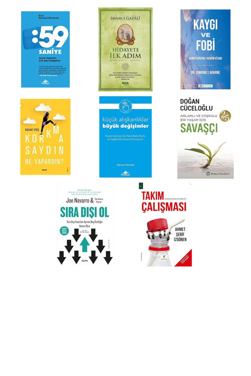 59 Saniye: Azıcık Düşünün, Çok Şeyi Değiştirin... +7 Kitap