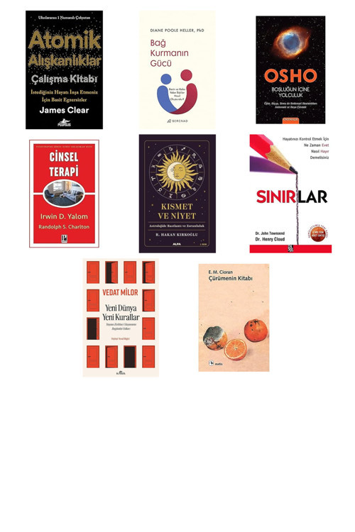 Atomik Alışkanlıklar Çalışma Kitabı: İstediğiniz Hayatı İnşa... +7 Kitap