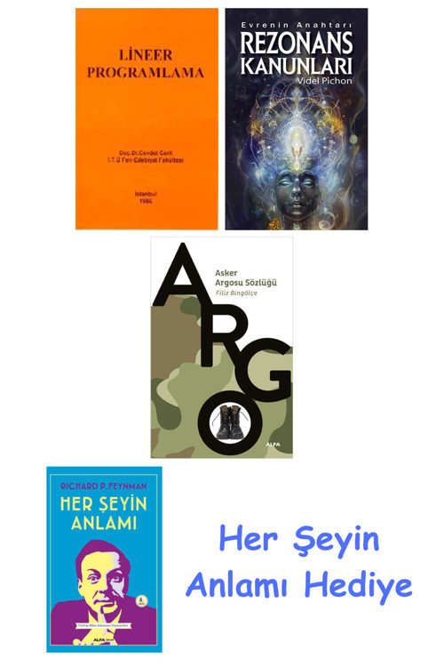 Lineer Programlama + Rezonans Kanunları + Asker Argosu Sözlüğü + Her Şeyin Anlamı