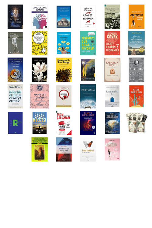 21 Günde Düşünce Detoksu... +33 Kitap