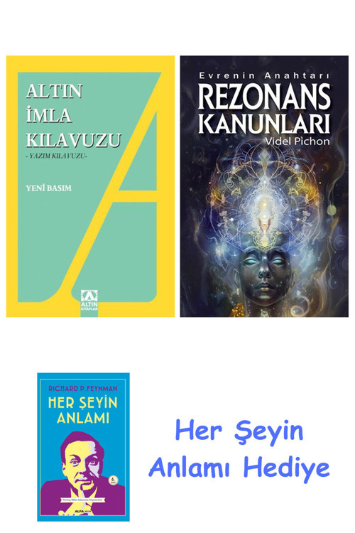 Altın İmla Kılavuzu -Yazım Kılavuzu + Rezonans Kanunları + Her Şeyin Anlamı