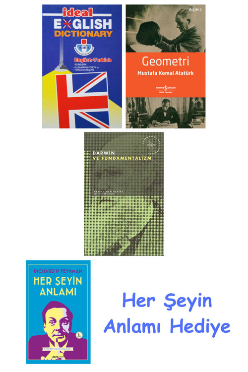 İdeal English Dictionary + Geometri + Darwin Ve Fundamentalizm + Her Şeyin Anlamı