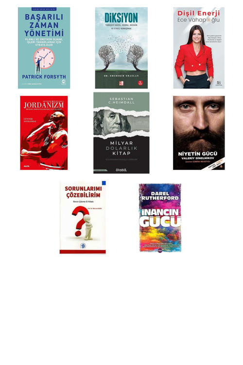 Başarılı Zaman Yönetimi: Planlı Ve Üretken Olmak, İşleri Tam... +7 Kitap