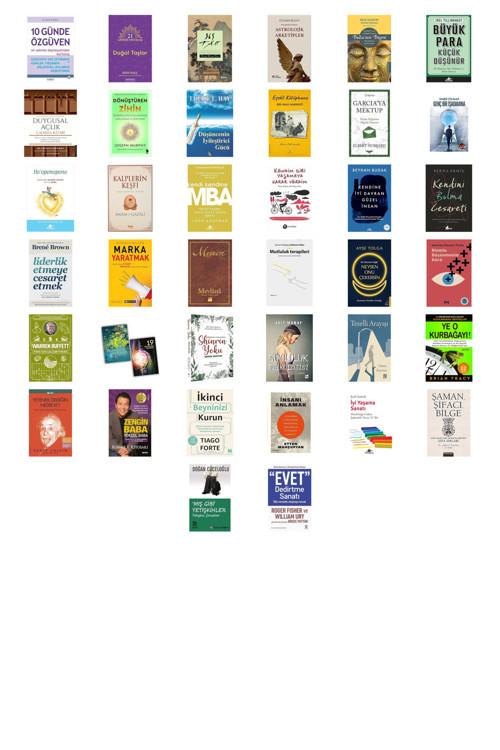 10 Günde Özgüven - On Adımla Depresyondan Kurtuluş: Özgüveni... +37 Kitap