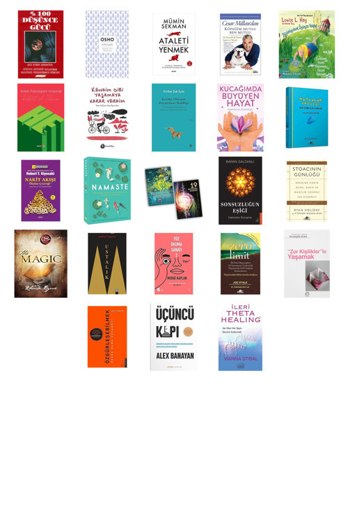 %100 Düşünce Gücü... +22 Kitap