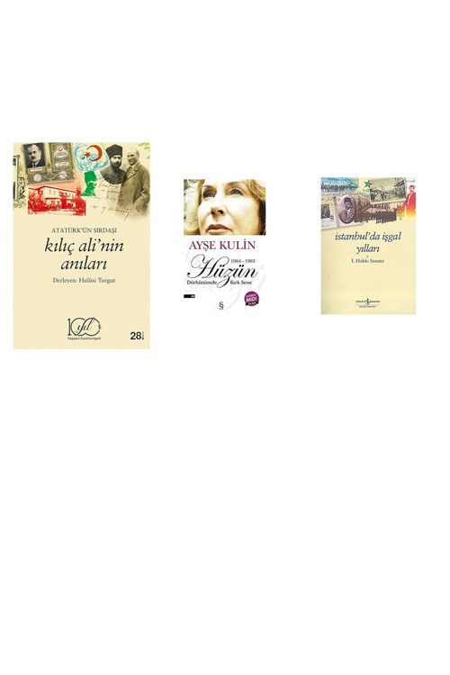 Atatürk’Ün Sırdaşı Kılıç Ali’Nin Anıları... +2 Kitap
