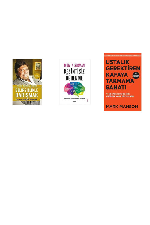 Belirsizlikle Barışmak: Kaygı Ve Endişeyi Yönetmek - Korona ... +2 Kitap
