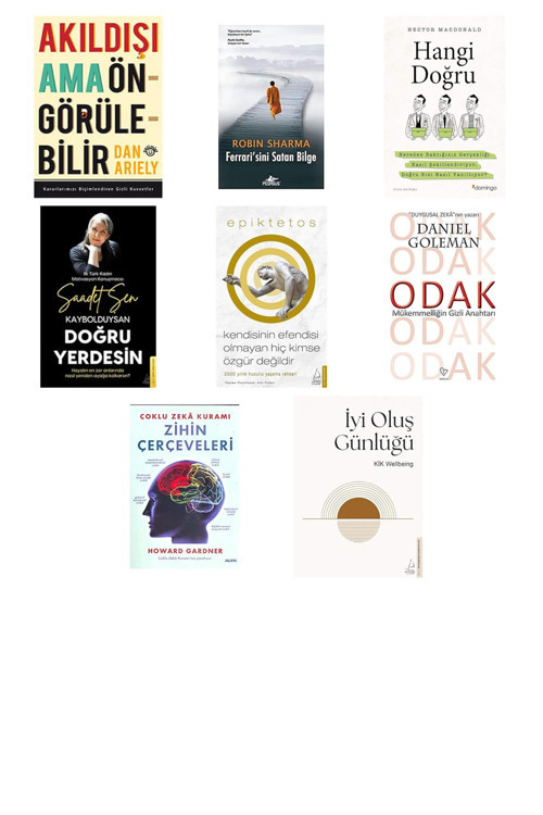Akıldışı Ama Öngörülebilir: Kararlarımızı Biçimlendiren Gizl... +7 Kitap