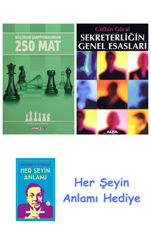 Küçükler Şampiyonasından 250 Mat + Sekreterliğin Genel Esasları + Her Şeyin Anlamı